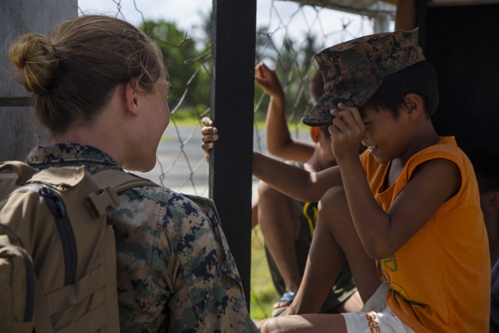 U.S. Marines, AFP provide medical care in Batan