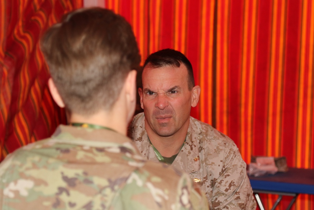 Marine Expeditionary Brigade keeps servicemembers healthy during Eager Lion