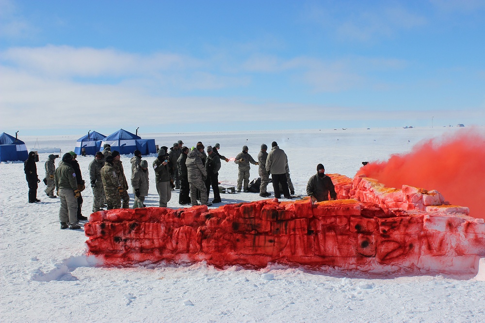 109th Airlift Wing survival training