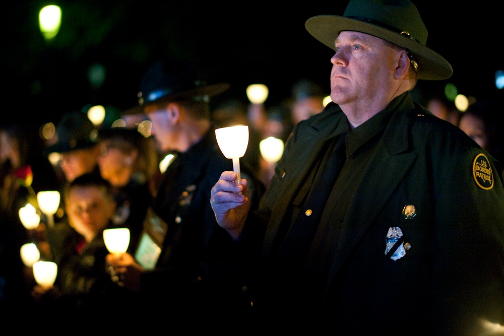 Police Week Candle Light Vigil