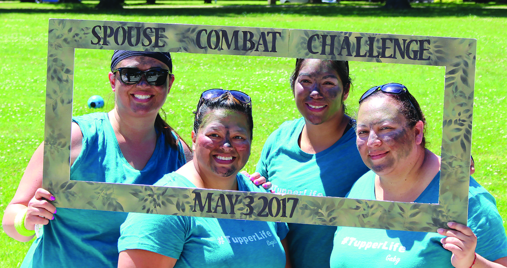 Spouse combat challenge -- event offers taste of military life