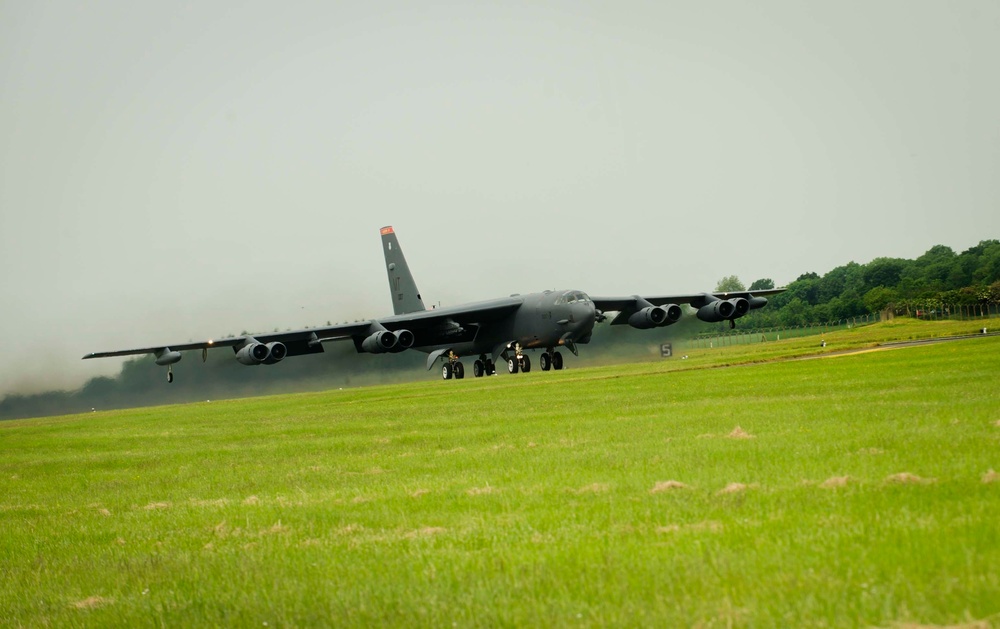 Minot AFB B-52s begin BALTOPS 16 flying operations