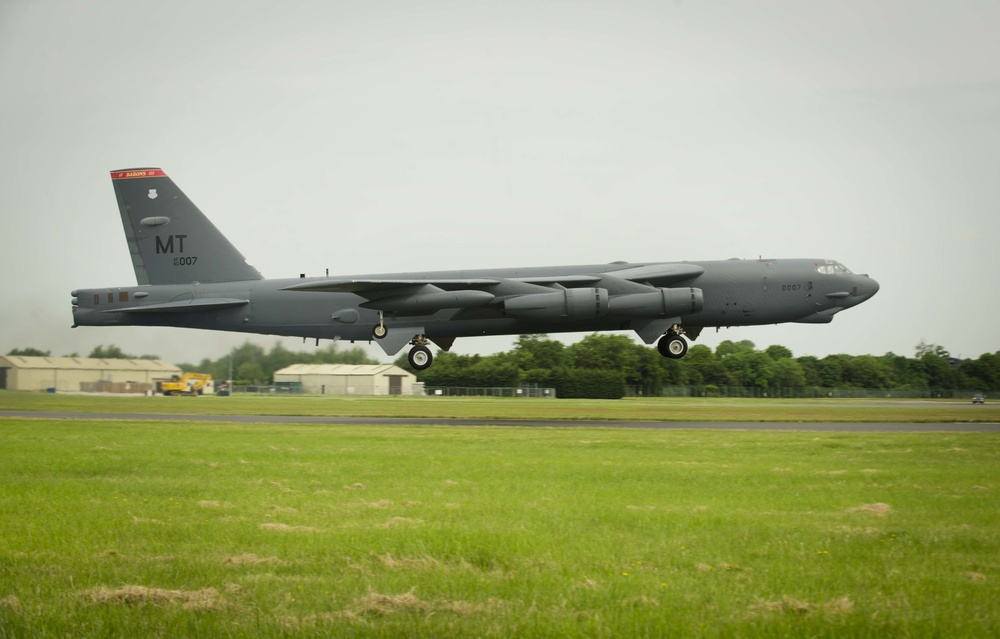 Minot AFB B-52s begin BALTOPS 16 flying operations