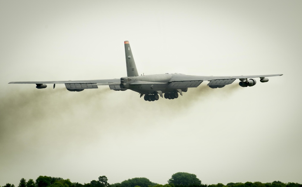 Minot AFB B-52s begin BALTOPS 16 flying operations