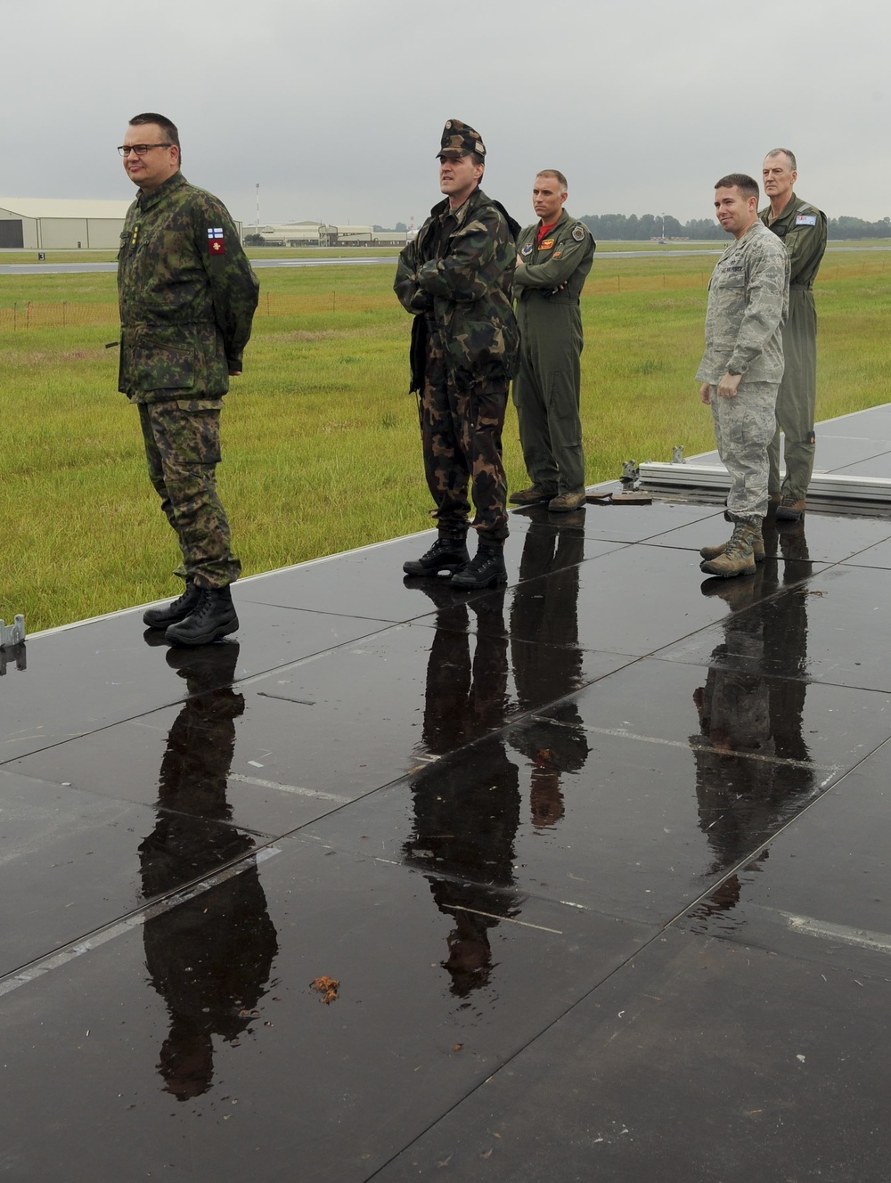 Defense attaché members visit RAF Fairford