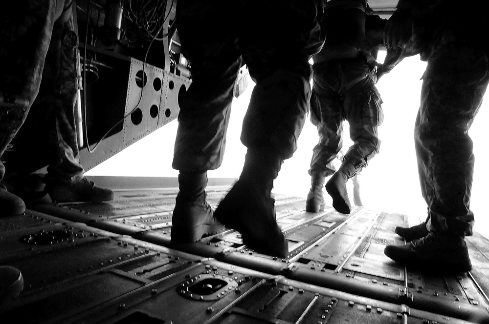 Rigger ready -- students tackle defining airborne operation