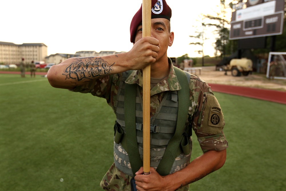 All American Week 100 Color Guard Competition