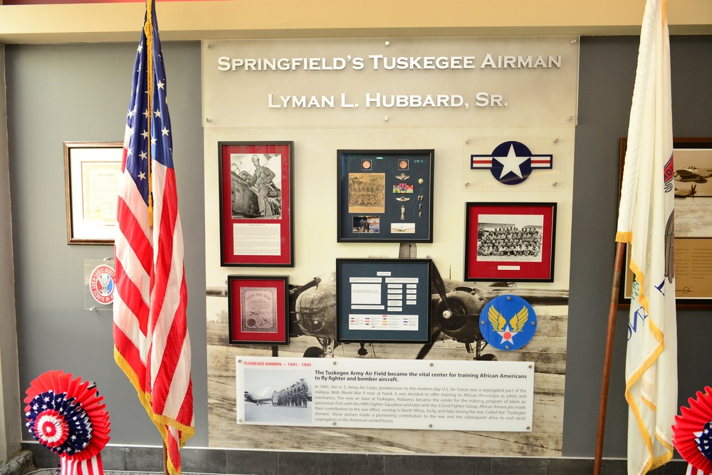 Tuskegee Airman Lyman L. Hubbard Sr. honored with memorial at Abraham Lincoln Capital Airport