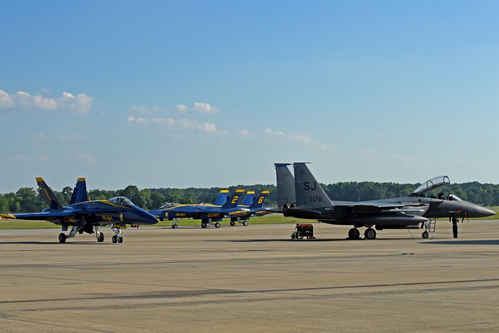 The Blue Angels arrived!