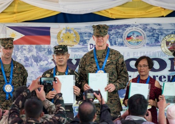 Balikatan participants finish engineering projects, conduct dedication ceremonies
