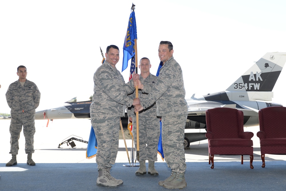 354th AMXS inactivation ceremony