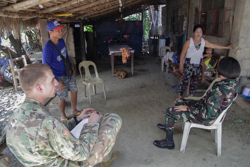 Philippine and U.S. Soldiers Survival and Evacuation Plans