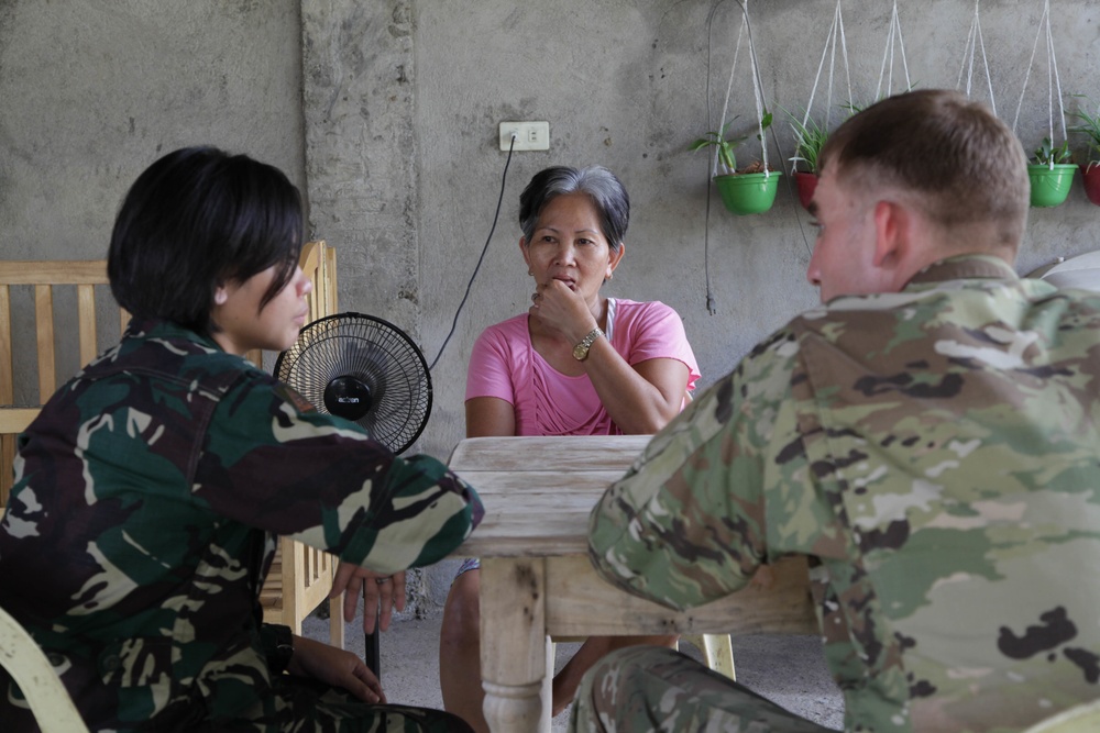 Philippine and U.S. Soldiers Survival and Evacuation Plans