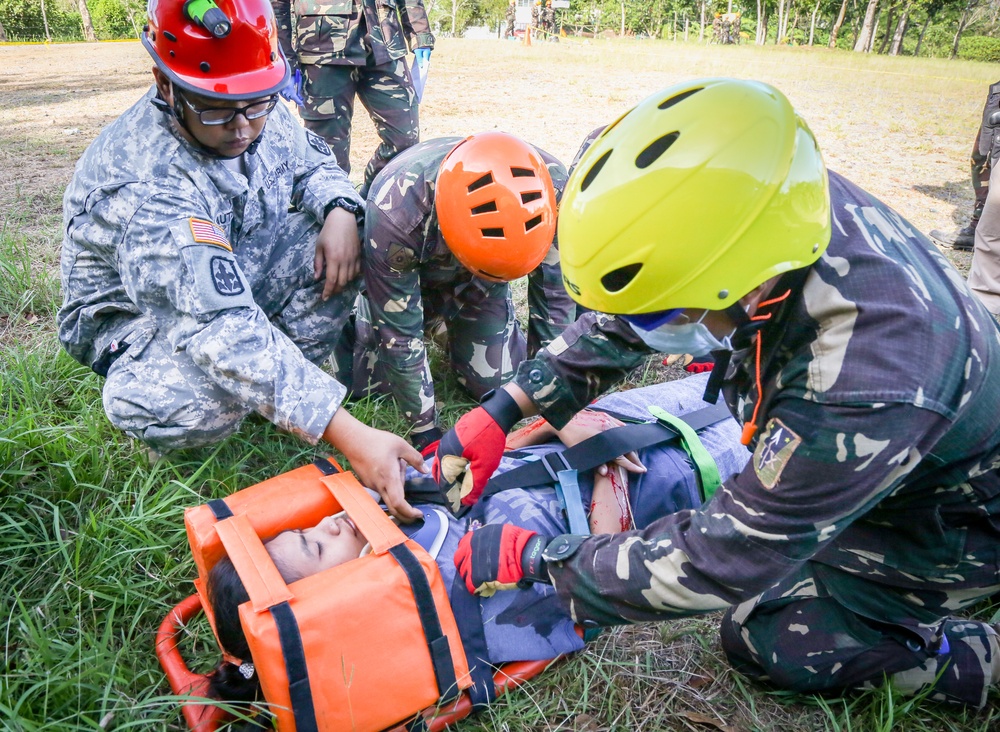 Collapsed Building Rescue and Mass Casualty Situational Exercise