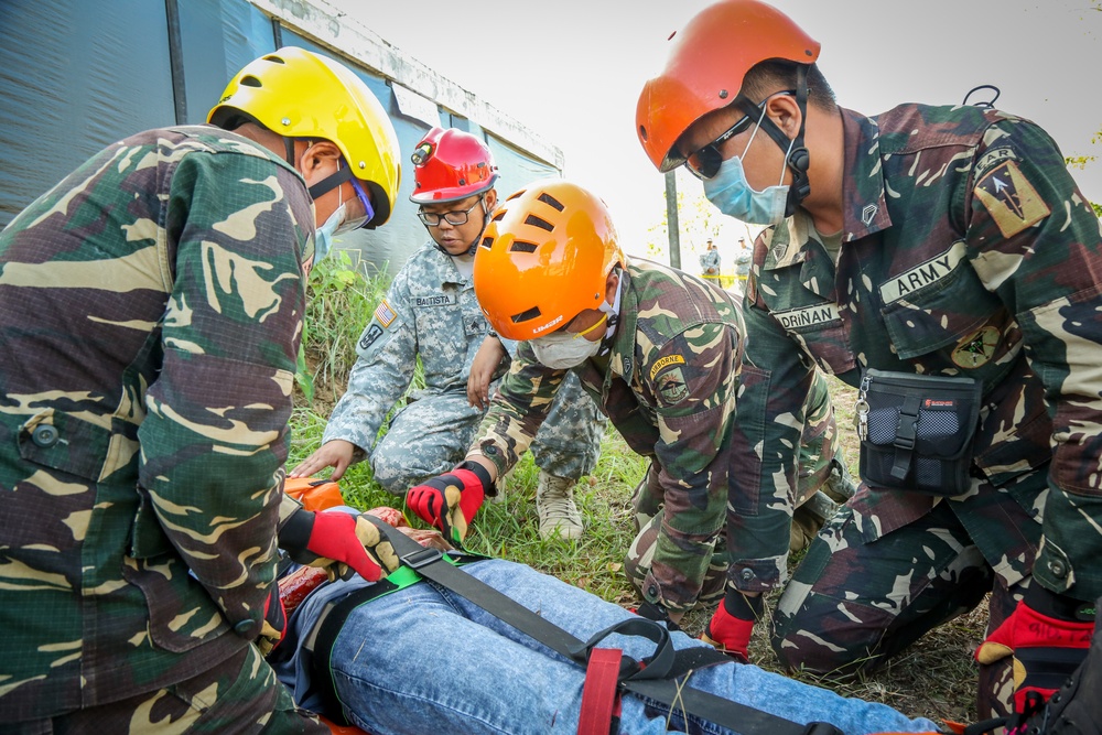 Collapsed Building Rescue and Mass Casualty Situational Exercise