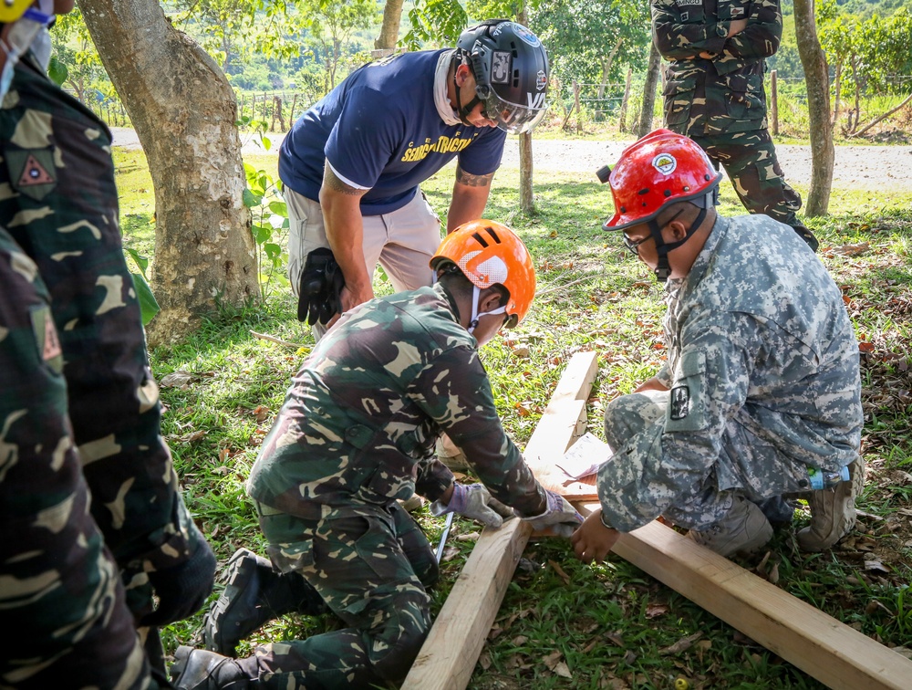 Collapsed Building Rescue and Mass Casualty Situational Exercise