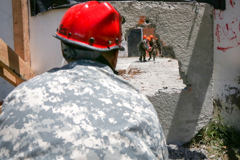 Collapsed Building Rescue and Mass Casualty Situational Exercise