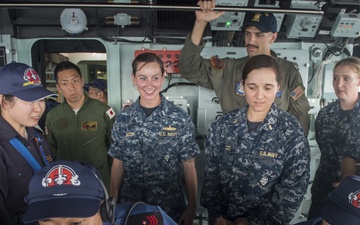 U.S., JMSDF Complete PASSEX in South China Sea