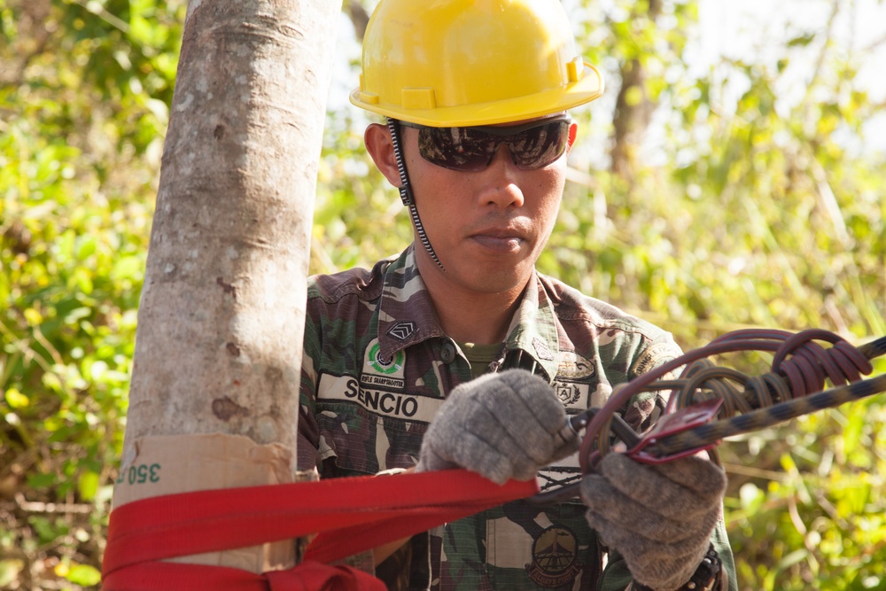 High Angle Resue Situation Training Exercise Lane