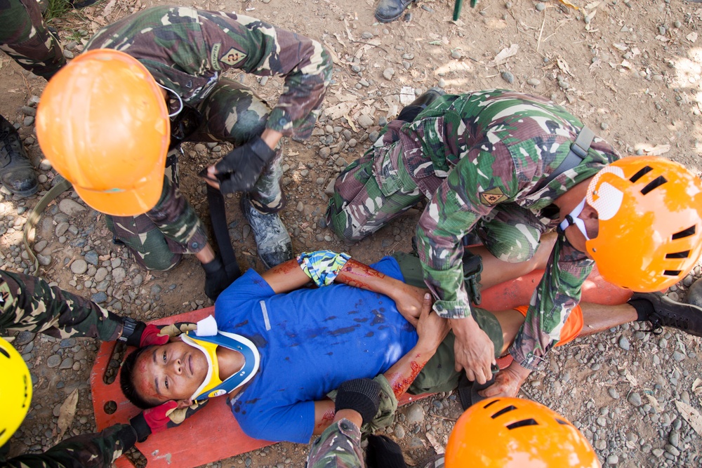 High Angle Resue Situation Training Exercise Lane