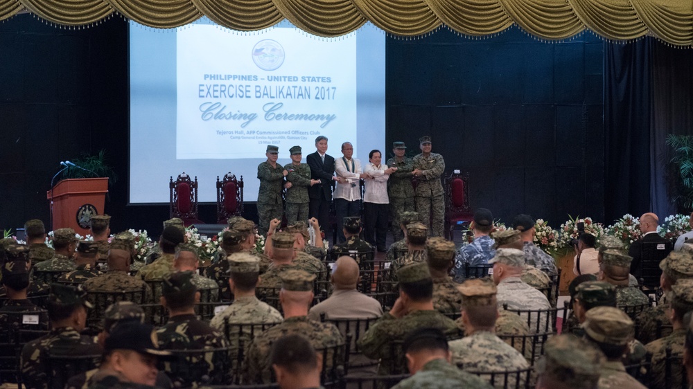 Balikatan 2017 comes to closure with ceremony