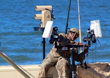 Army Reserve Soldiers own the beach at Big Lots East 2017