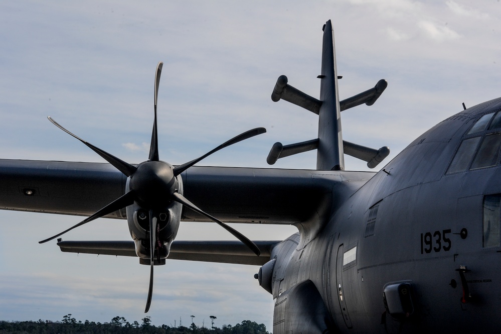 EC-130J visits Hurlburt Field