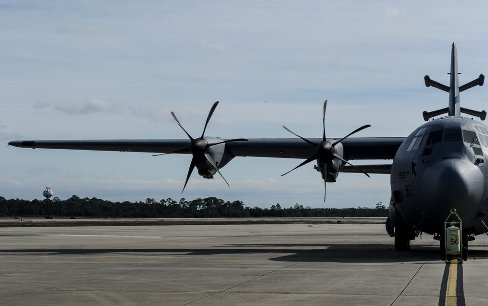 EC-130J visits Hurlburt Field