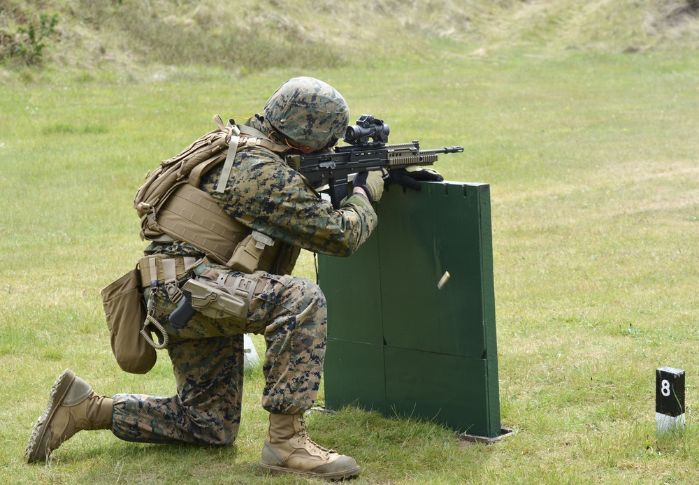 Royal Marines Operational Shooting Competition 2017