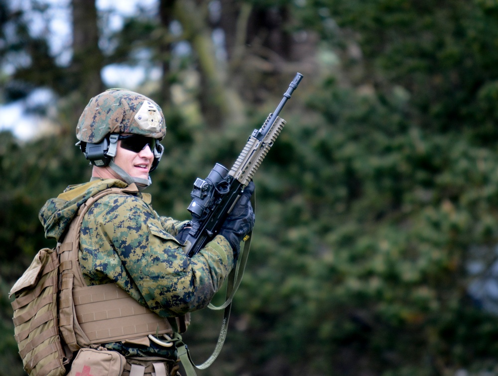 Royal Marines Operational Shooting Competition 2017