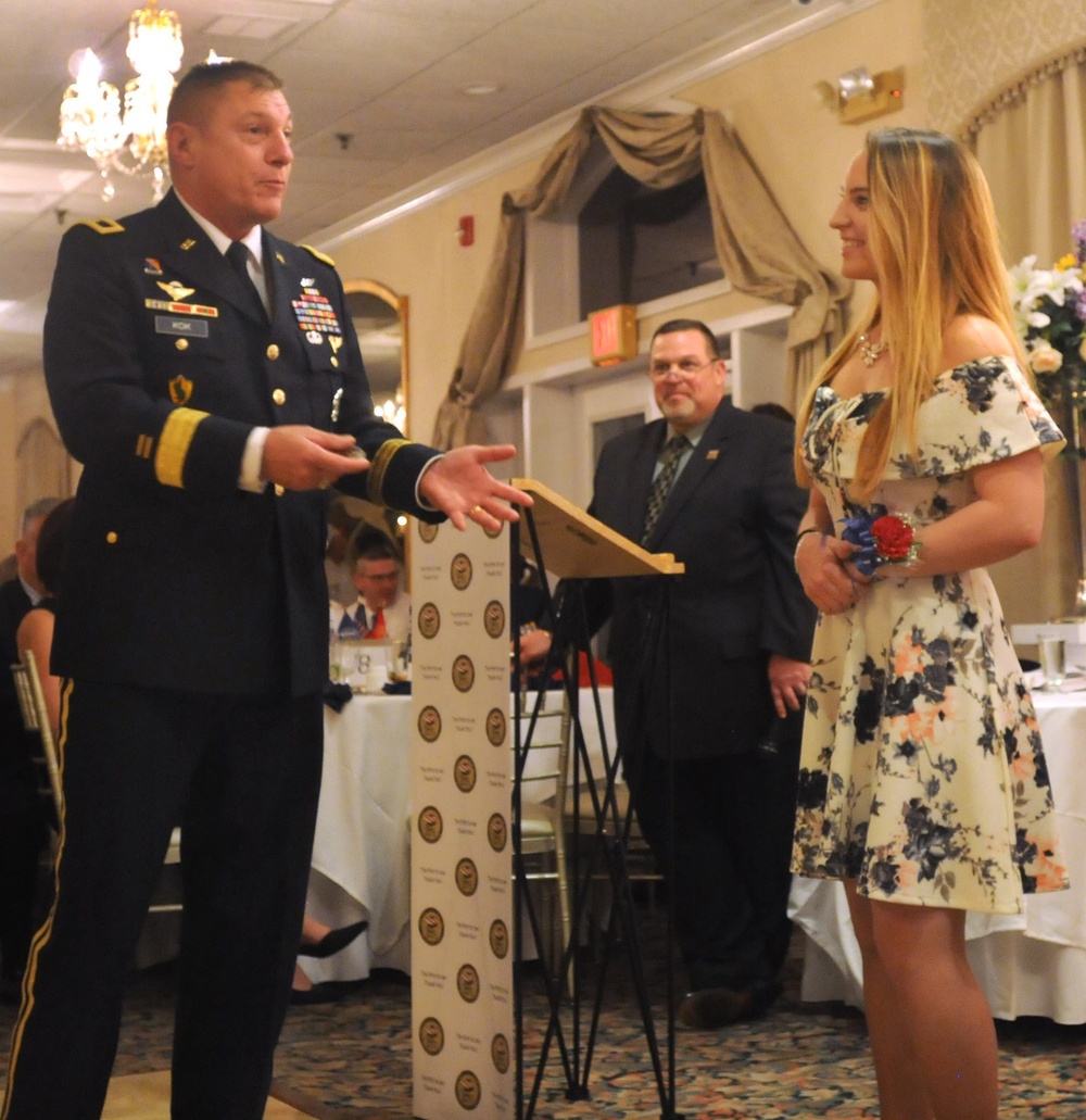 Army Reserve general helps honor high school seniors