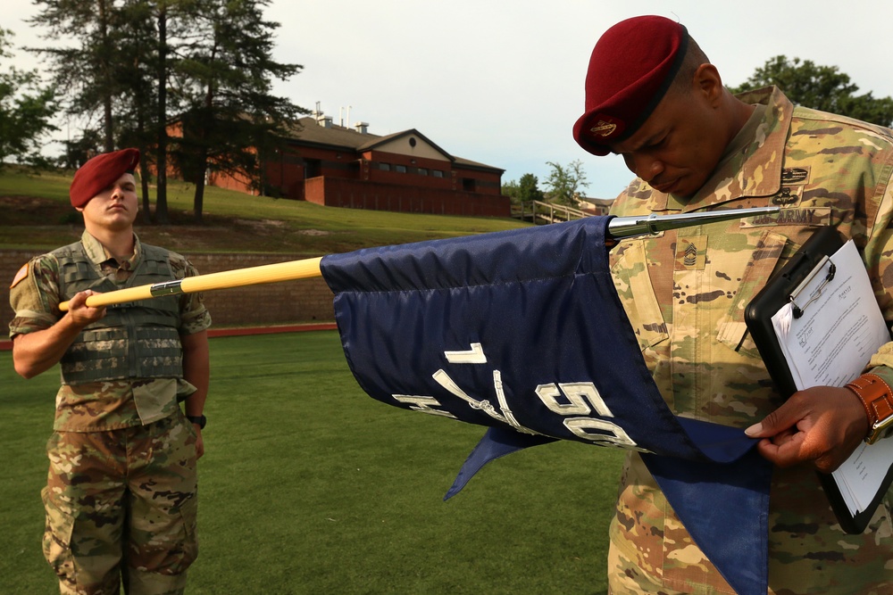 All American Week 100 Color Guard competition