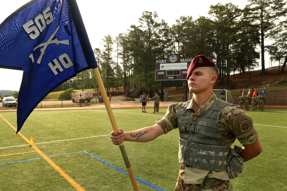 All American Week 100 Color Guard Competition