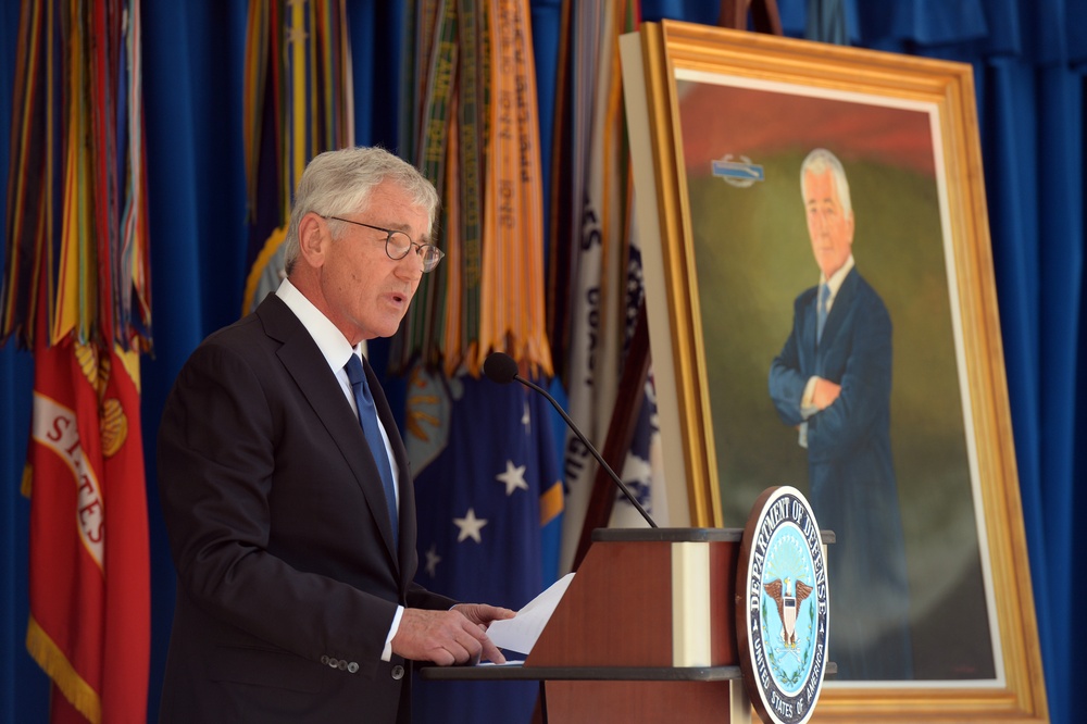 Portrait Unveiling of Former Secretary of Defense