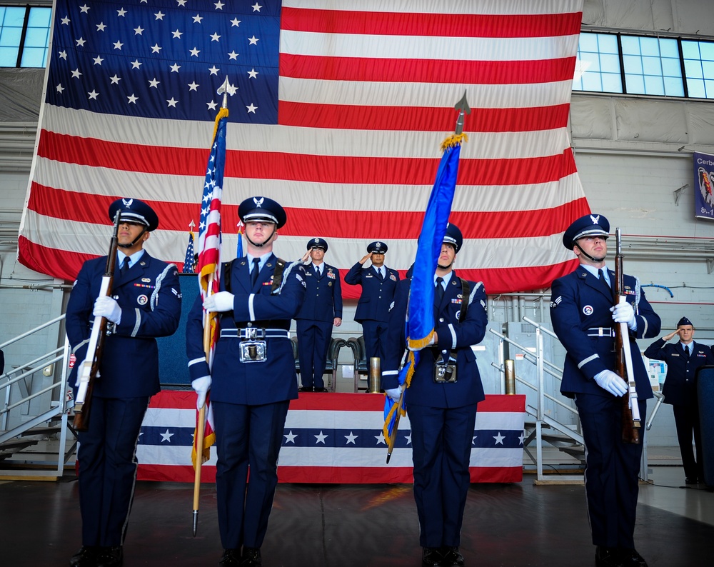 4th SOS holds change of command