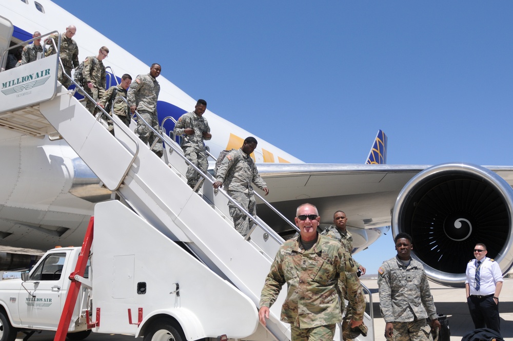 155th ABCT arrives at NTC