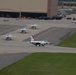 Thunderbirds practice for Tinker air show