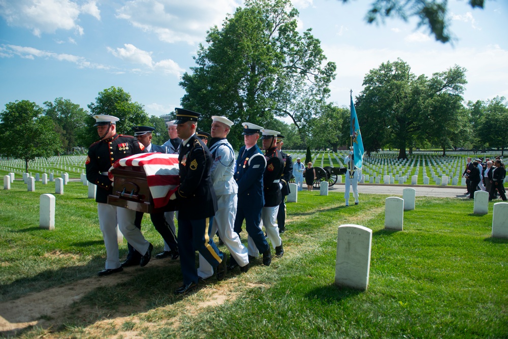 Joint Full Military Honors funeral service of former Secretary of Defense, Melvin Laird