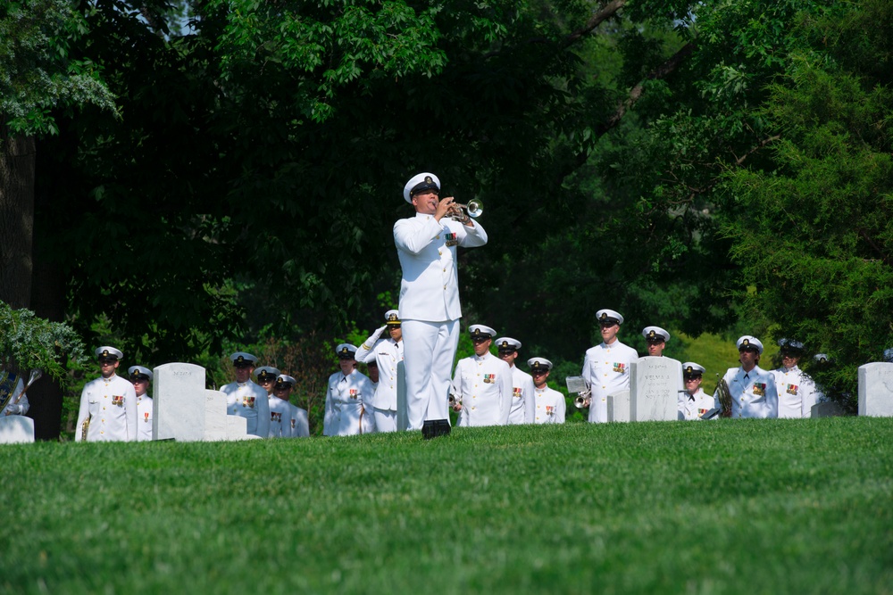 Joint Full Military Honors funeral service of former Secretary of Defense, Melvin Laird