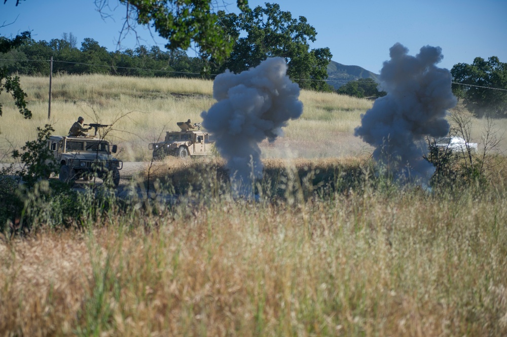 NMCB 4 FTX Vertical Take Off and Landing Stripe and Mass Casualty