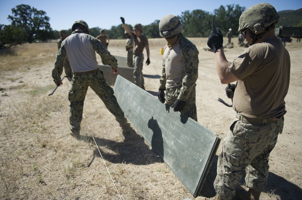 NMCB 4 FTX Vertical Take Off and Landing Stripe and Mass Casualty