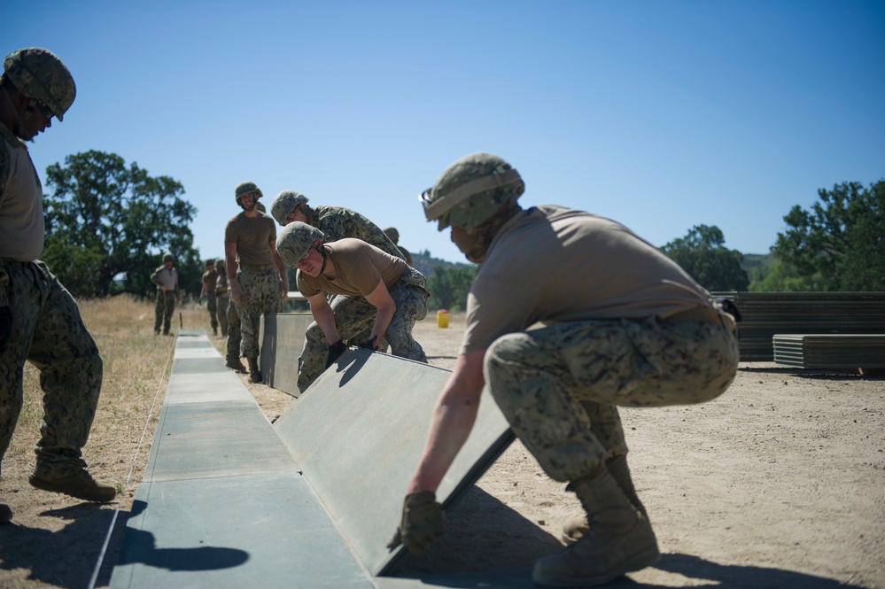 NMCB 4 FTX Vertical Take Off and Landing Stripe and Mass Casualty