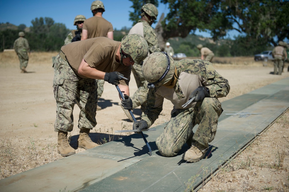 NMCB 4 FTX Vertical Take Off and Landing Stripe and Mass Casualty