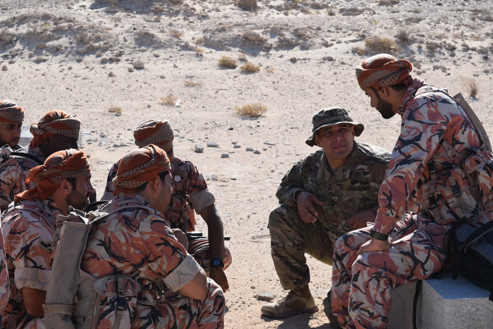US Army Soldiers boost relationships with the Royal Army of Oman