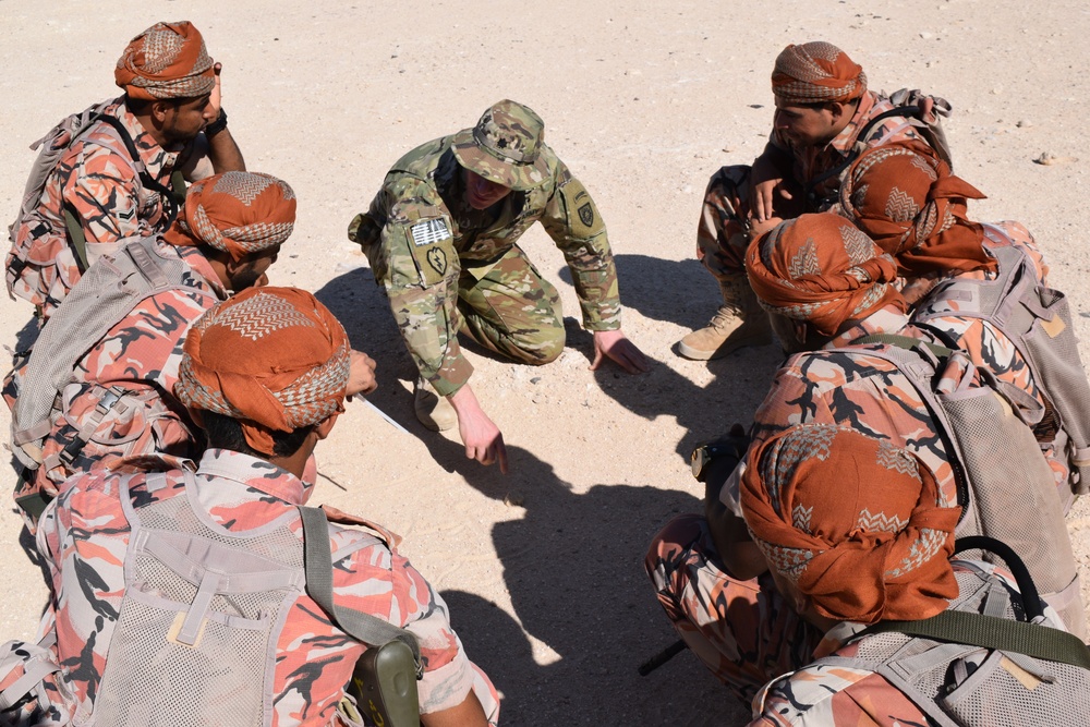 US Army Soldiers boost relationships with the Royal Army of Oman