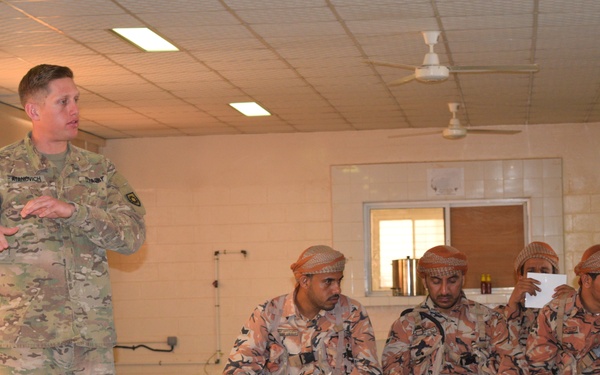 US Army Soldiers boost relationships with the Royal Army of Oman