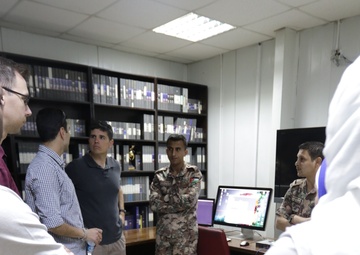 US psychological operations Soldiers visit Jordanian  Directorate of Moral Guidance