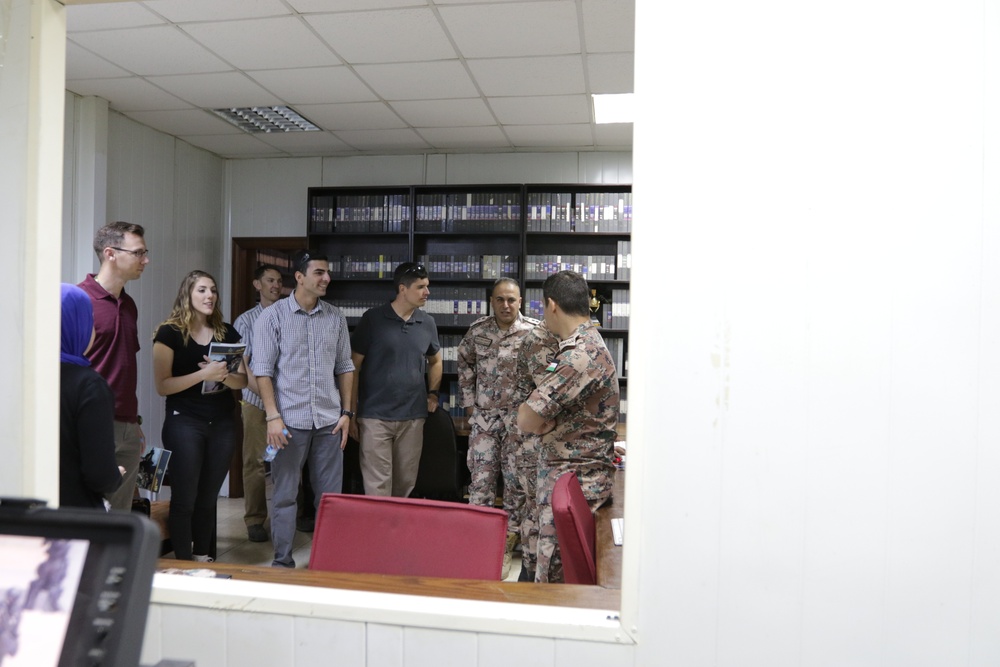 US psychological operations Soldiers visit Jordanian  Directorate of Moral Guidance