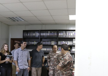 US psychological operations Soldiers visit Jordanian  Directorate of Moral Guidance