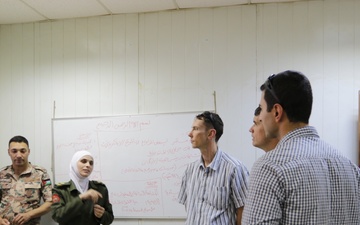 US psychological operations Soldiers visit Jordanian  Directorate of Moral Guidance